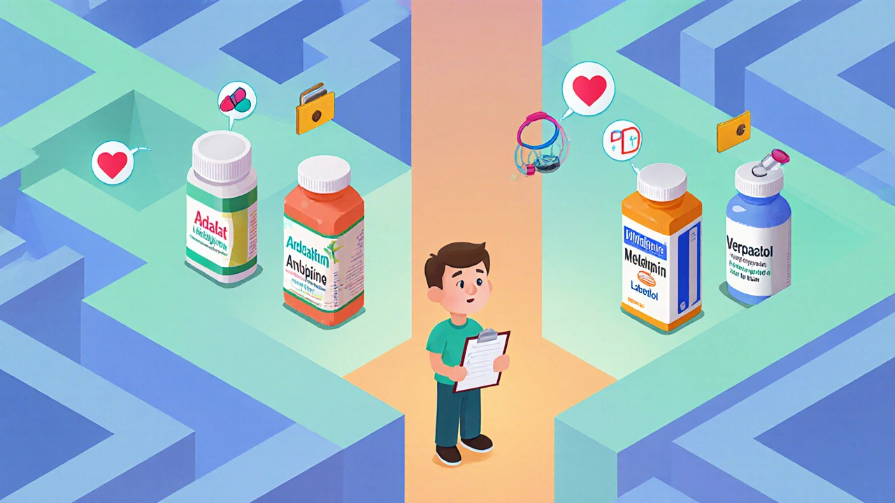Adalat (Nifedipine) vs Alternatives: 2025 Comparison Guide