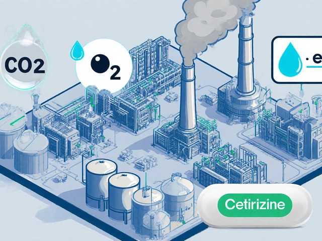 Cetirizine Manufacturing: Environmental Impact and Sustainability