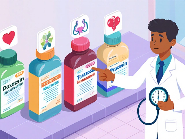 Doxazosin vs Alternatives: In‑Depth Comparison of Alpha‑Blockers