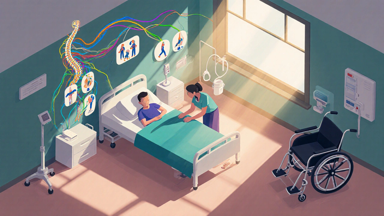 Spinal Cord Injury: Understanding Function Loss, Rehabilitation, and Assistive Devices