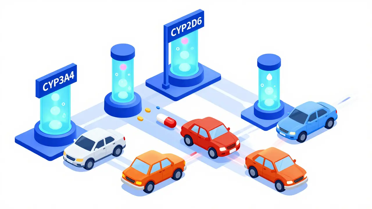 CYP450 Enzyme Interactions: How Medications Compete for Metabolism