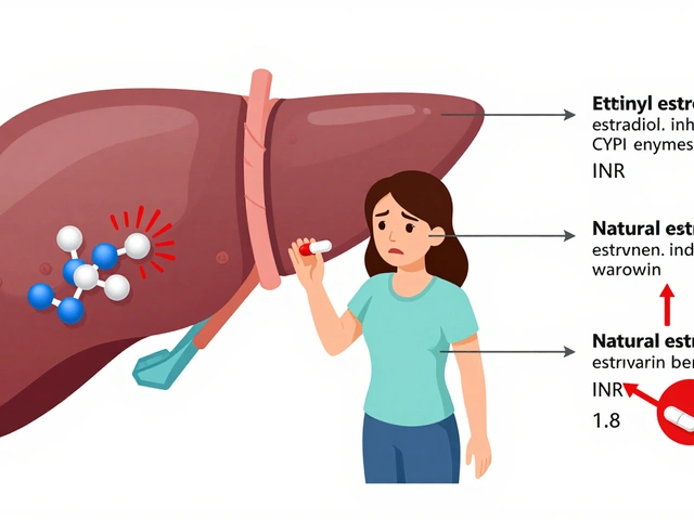 Estrogen Interactions with Warfarin: What You Need to Know About Bleeding Risk and Dose Changes