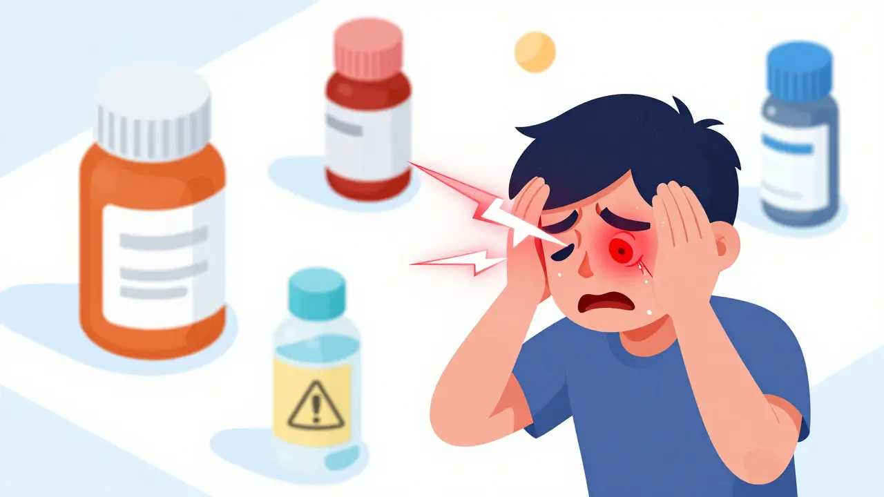 Acute Angle-Closure Glaucoma from Medications: Symptoms, Risks, and Emergency Care