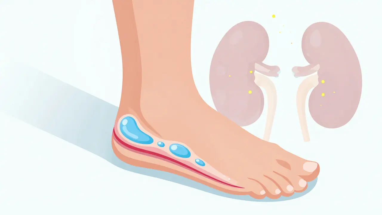 Edema in CKD: How Diuretics, Salt Restriction, and Compression Work