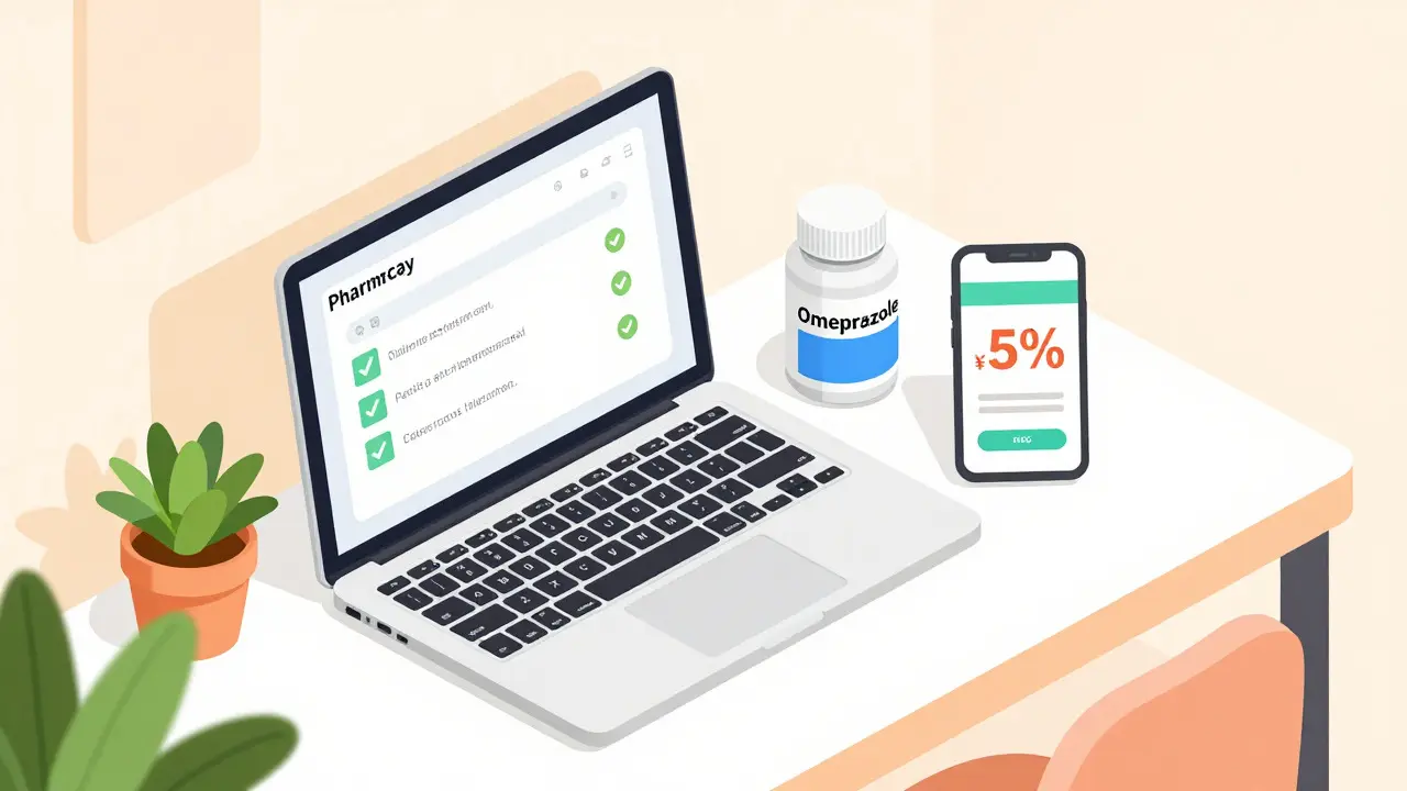How to Buy Generic Prilosec Online: Safe, Cheap Options for Omeprazole in 2026