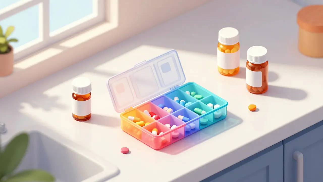 Pill Organizers and Weekly Medication Boxes: Safe Use Tips